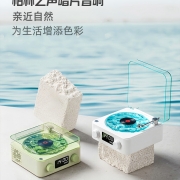德国柏林之声高档水波纹蓝牙音响听海黑胶音箱唱片生日礼物
